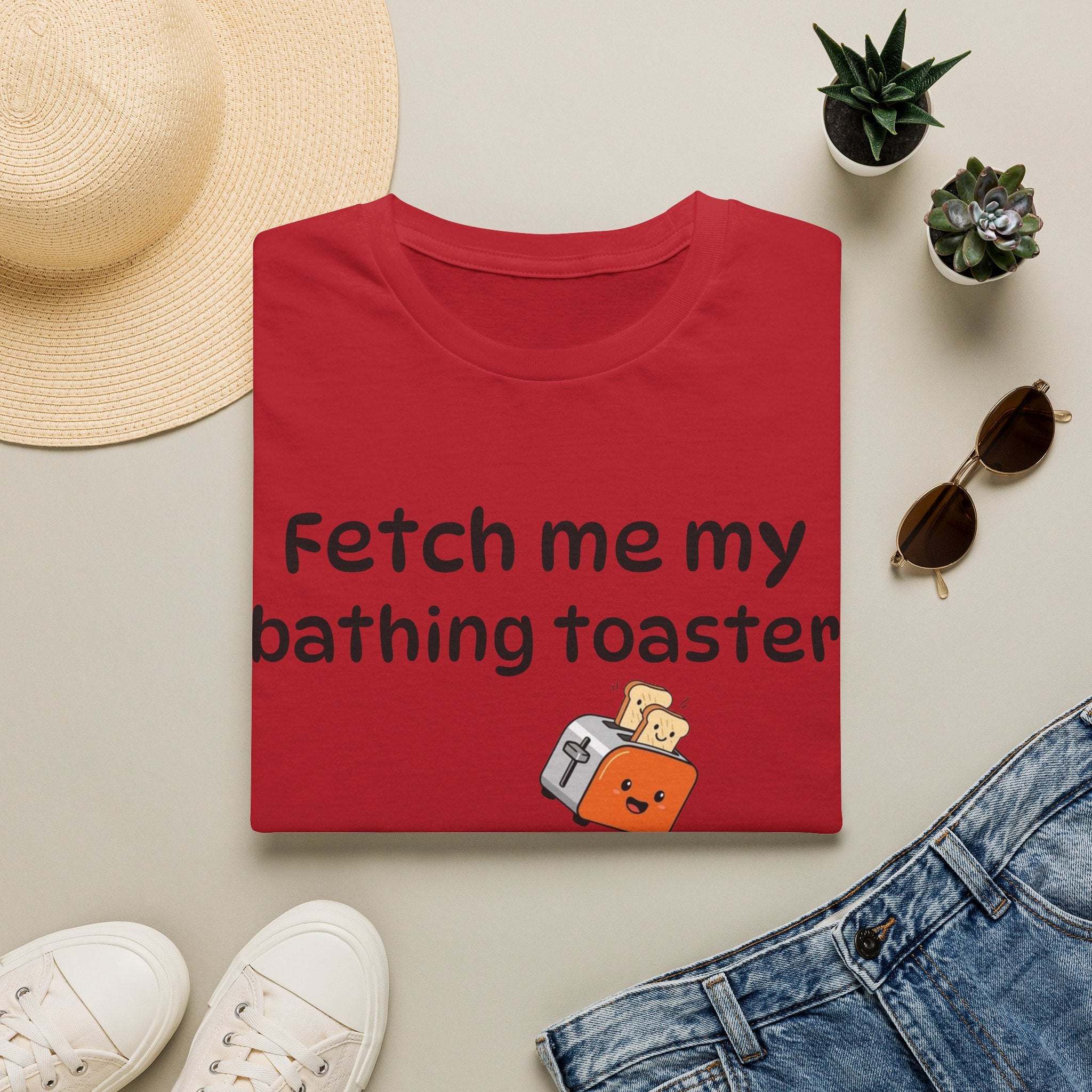 Fetch Me My Bathing Toaster Graphic Tee