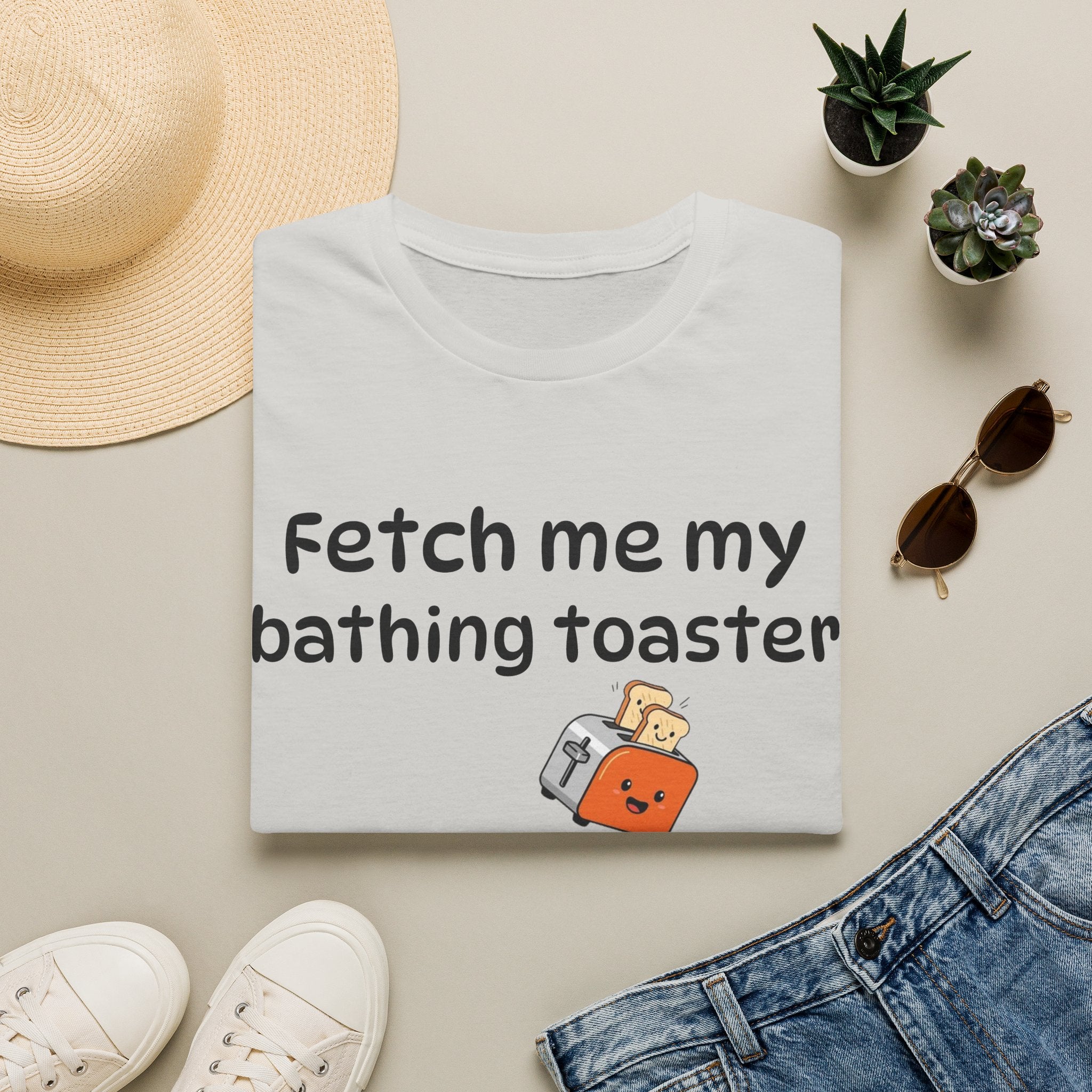 Fetch Me My Bathing Toaster Graphic Tee