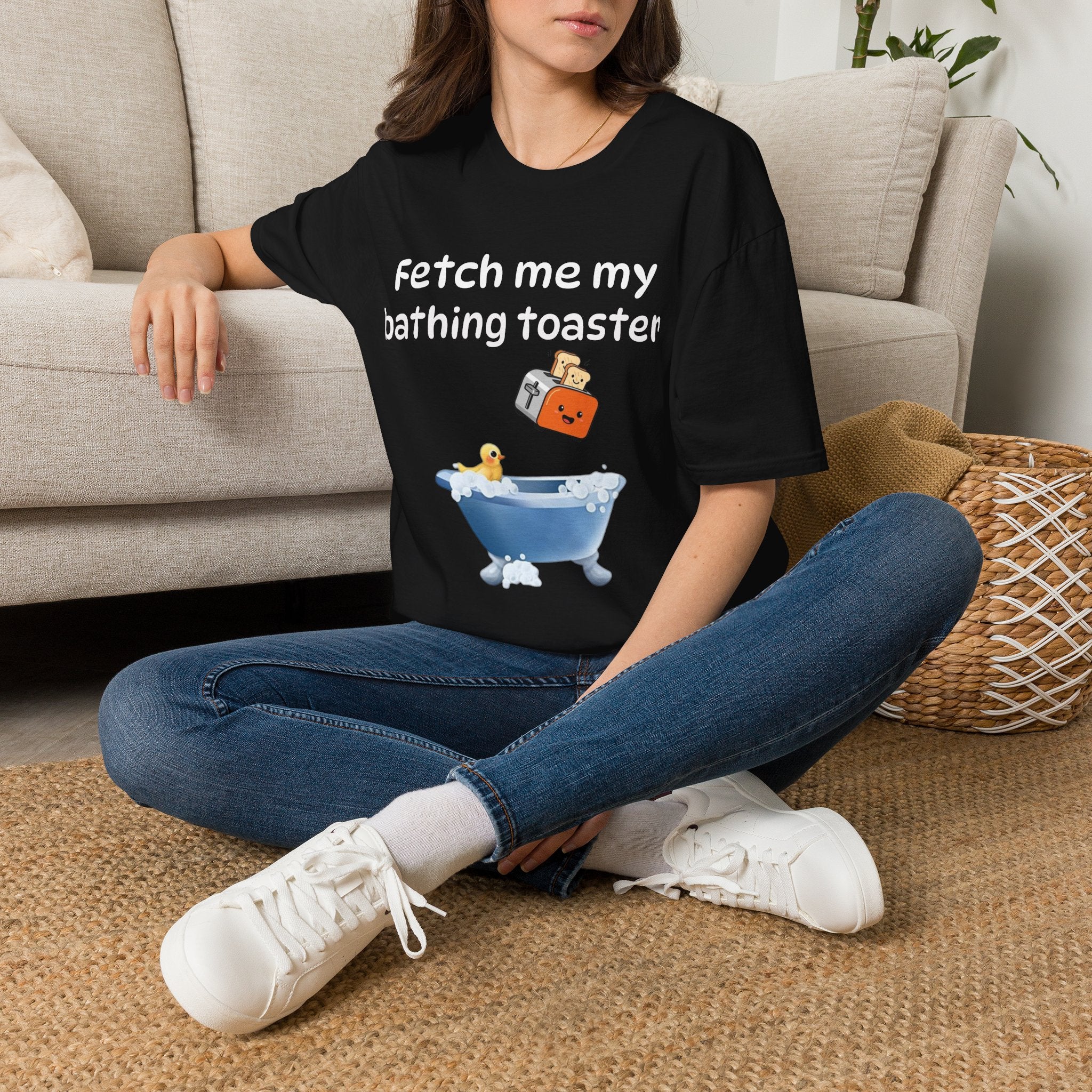Fetch Me My Bathing Toaster Graphic Tee