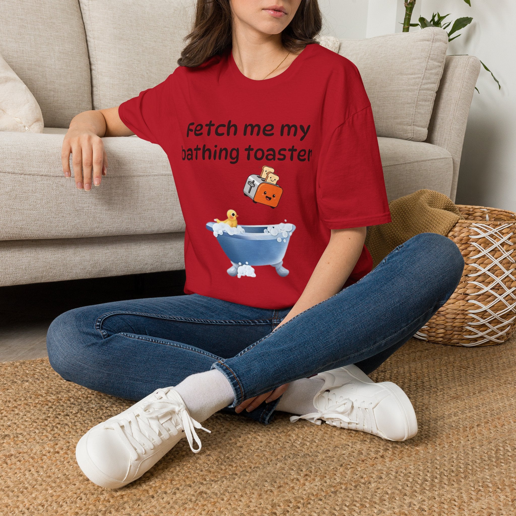 Fetch Me My Bathing Toaster Graphic Tee